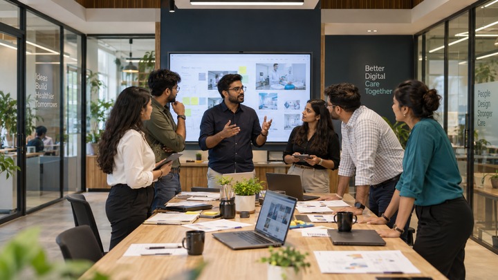 Healthcare Data Science sector technology imagery