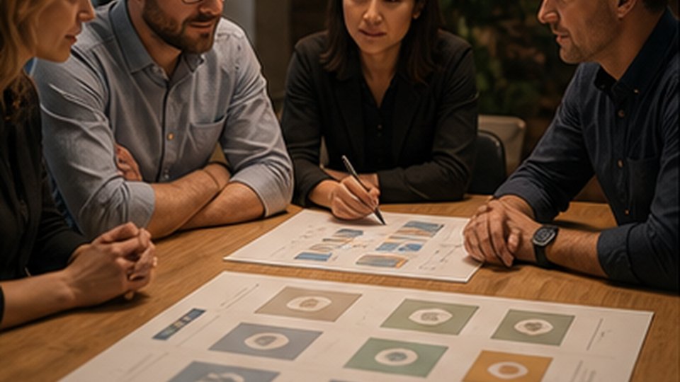 Product architects reviewing multi-tenant SaaS platform boundaries